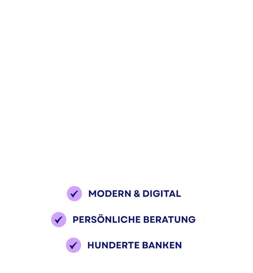 Immobilienfinanzierung – einfach, ehrlich & auf dich zugeschnitten.